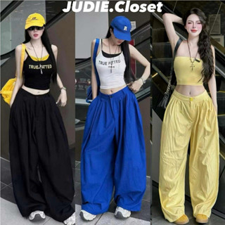  BY JUDIE - Quần Gió Khoá Cạp XẾP LY Dáng Bom Thụng Rộng Chất Gió Cao Cấp Đẹp  ảnh thật  