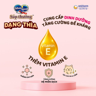 Súp Thưởng Cho Mèo Dạng Thìa Silver Spoon Nhật Bản, 5 Hương Vị Thơm Ngon, Bổ Sung Nước Tự Nhiên