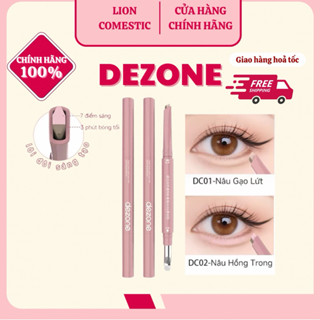   DEZONE  Bút Kẻ Bọng Mắt Dezone Kẻ Mắt Phấn Mắt Bút Vẽ Đường Viền Mắt Highlight Chống Nước 