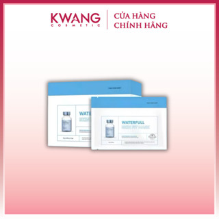   DATE 2 2026  Hộp 5 miếng Mặt Nạ Giúp Giảm Sưng Viêm Mụn Wonjin Waterfull Skin Fit Mask Hàn Quốc 