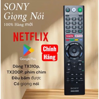  Điều khiển TV Sony giọng nói chính hãng RMF-TX310P+ pin 