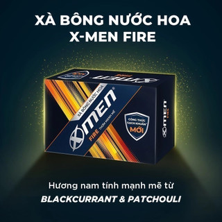 Xà bông cục nước hoa X-Men Fire 90g