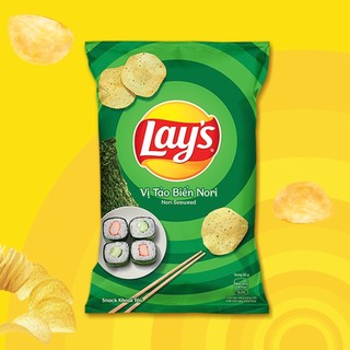  COMBO 20 GÓI Bánh snack khoai tây 5x gram Lays mực giòn đài loan bảy vị ngon khó cưỡng banhkeogiare COMBO 20 GÓI 