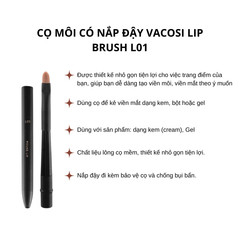 Cọ đánh môi Vacosi L01 Round Lip