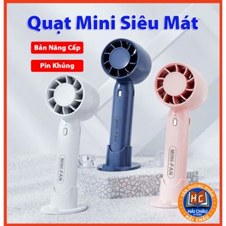  Quạt Cầm Tay Mini T10 Siêu Mát Với 3 Tốc Độ Gió Có Thể Sạc  Làm Giá Đỡ Điện Thoại Lại Pin Khủng Nhiều Màu Sắc 