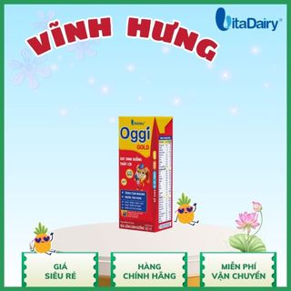 Sữa uống dinh dưỡng Oggi Gold 110ml/180ml - thùng 48 hộp - VitaDairy