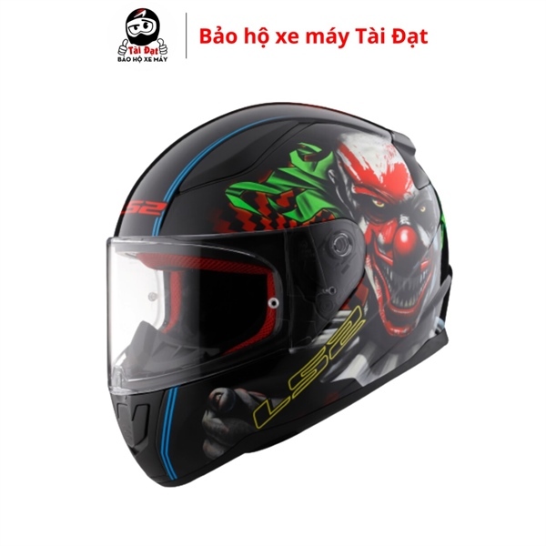 Mũ nón bảo hiểm LS2 FF353 Rapid Happy Dreams màu bóng