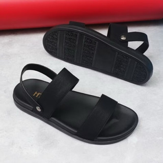   Khâu Quai  Dép da nam quai hậu được khâu quai chắc chắn- phong cách hàn quốc- đi học đi chơi đều đẹp 