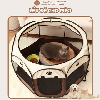 Lều Cho Chó Lều Cho Mèo Gấp Gọn LuvPet Ổ Ngủ Thú Cưng Chống Cào Dễ Vệ Sinh giường mèo ấm áp ổ đẻ cho chó mèo