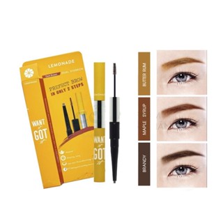  Chì Kẻ Mày 2 Đầu Lemonade Want It Got It Dual Eyebrow 2.75g 