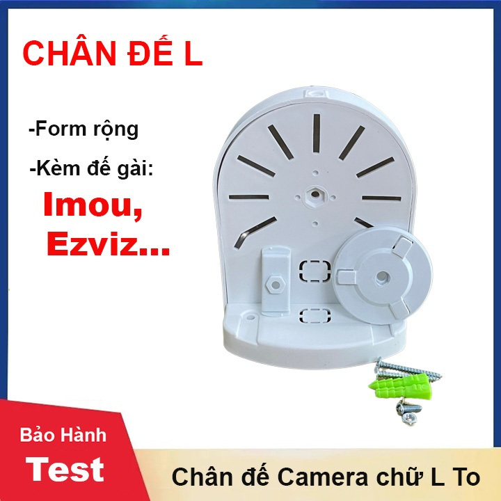 10 chiếc Chân Đế L Dome hộp rộng rãi, bộ kèm 2 đế Imou và Ezviz