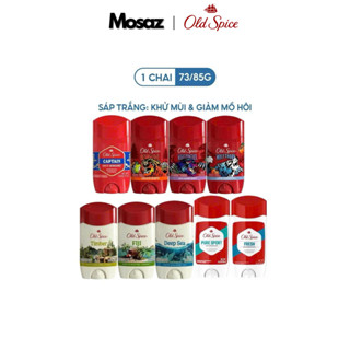  Sáp Khử Mùi & Ngăn tiết Mồ hôi Old Spice nhiều mùi hương 73g 85g  Sáp trắng  