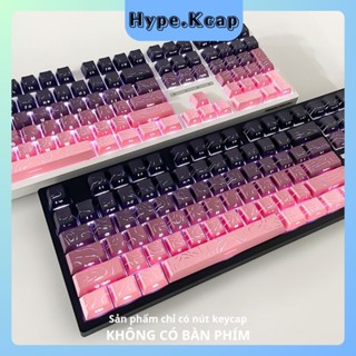 Keycap Contour 4.0 Gradient xuyên led Cherry Profile dành cho bàn phím cơ, Nút dành cho bàn phím cơ