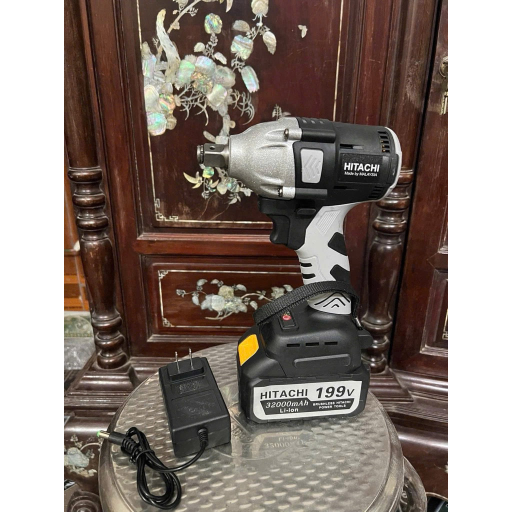 Bộ siết bulong Hitachi 1 pin