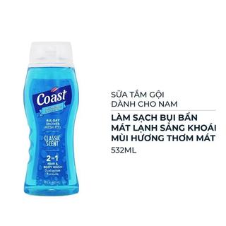 Sữa Tắm Gội COAST hàng MỸ
