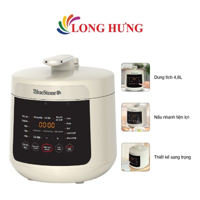 Nồi áp suất Bluestone 4.8 lít PCB-5760 - Hàng chính hãng