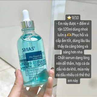 Serum Cấp Ẩm Phục Hồi Giảm Mụn Trắng Da SMAS Pro Vitamin B5 Hydra 120ML Hàng Nhập Khẩu