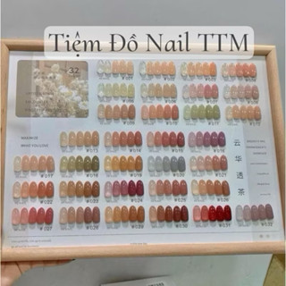  Sơn thạch lẻ Rabia 32 màu set mix làm nail chuyên dụng 