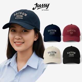  Mũ Lưỡi Trai Thêu Chữ Sài Gòn 123 Dzo Jussy Official Nón Kết Nam Nữ Form Rộng Vải Cotton Cao Cấp Phong Cách Streetwear 