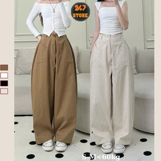  Quần kaki harem ống rộng công sở Quần dài công sở ông rộng baggy cạp chun chất mềm 247STORE QuanKaKi45_P2 