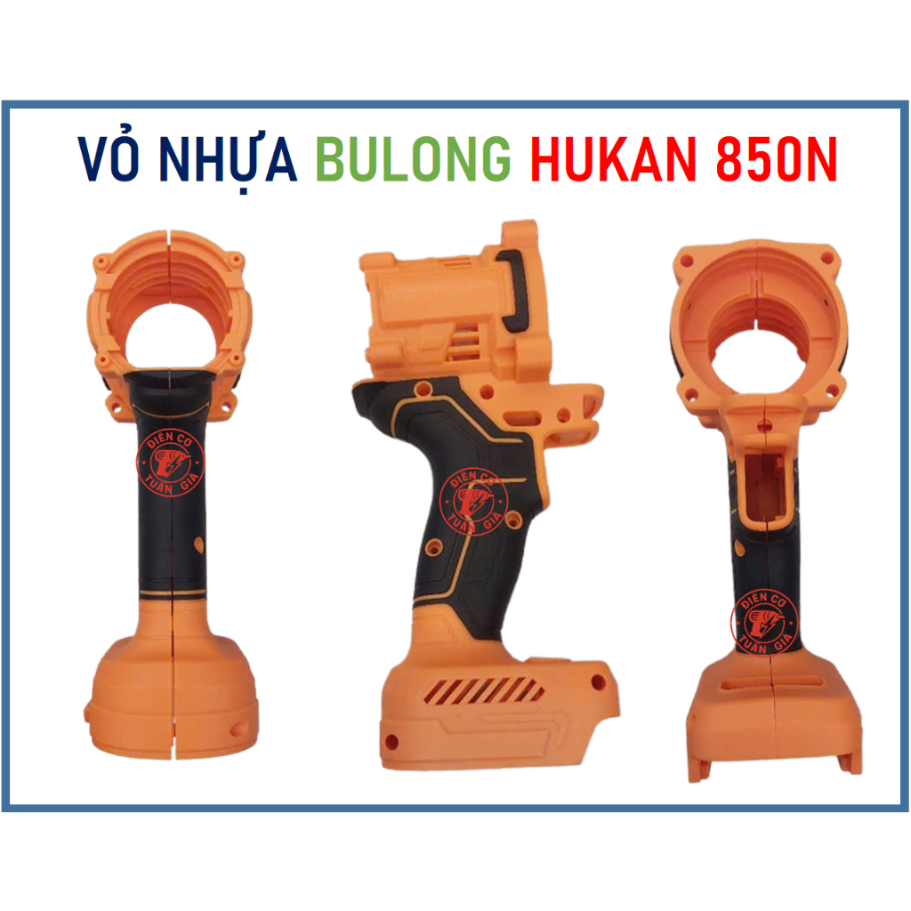 HUKAN - VỎ NHỰA BULONG VÀNG 850N.ivk