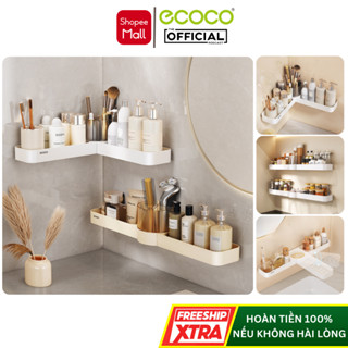  Kệ Để Đồ Dán Tường ECOCO E24203 Giá Đựng Vật Dụng Nhà Tắm Nhà Bếp Cao Cấp Chất Liệu Nhựa ABS 