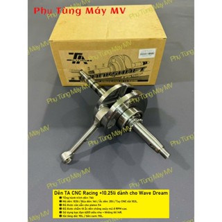 Dên TA Racing mẫu New +10.25li lên xuống 20.5li dành cho xe Wave Dream