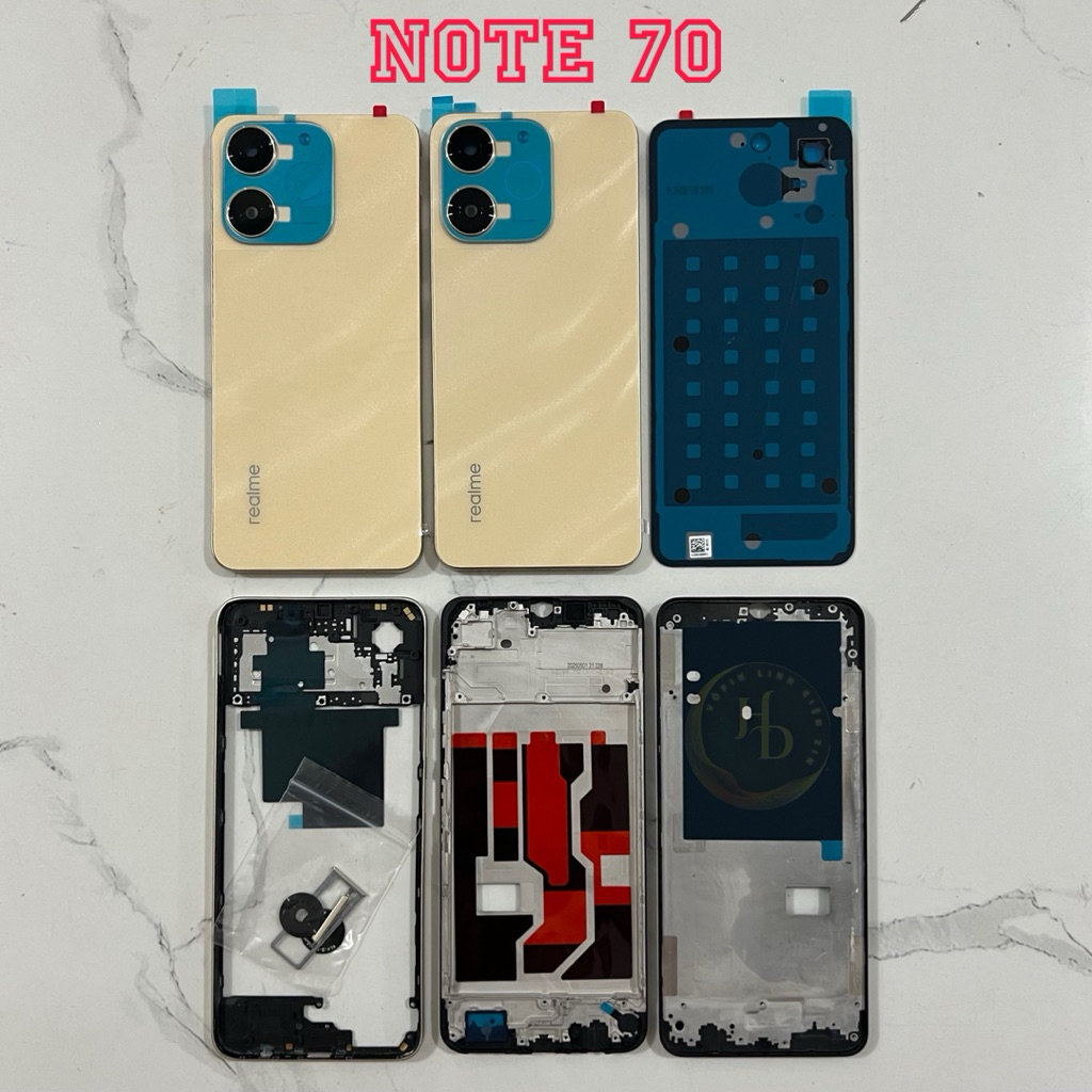 Vỏ bộ Realme Note 70 hàng zin kèm khay sim cụm kính camera theo vỏ, hàng đẹp lên máy thay thế sửa ch