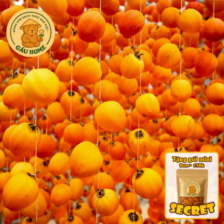  Hồng Treo Gió Đà Lạt Hồng Kem Đầu Mùa  treo 15-20 ngày  Dẻo Thơm Ngọt Dịu Hộp 500 gram - Nông Sản Gốc Việt GẤU HOME 