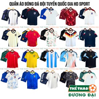 Quần Áo Bóng Đá Đội Tuyển HOT 2025 Thun Mè Cao Cấp Thoáng Khí Thể Thao Đương Đại
