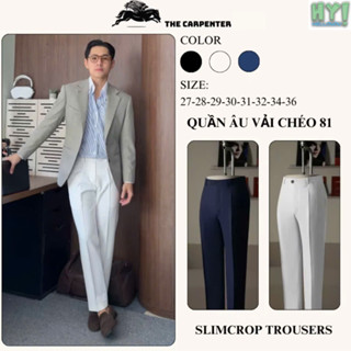 Quần âu nam , Quần tây nam The Capenter dáng ống suông đứng rộng chất vải 81 dầy dặn co dãn thương hiệu cao cấp Helloyou