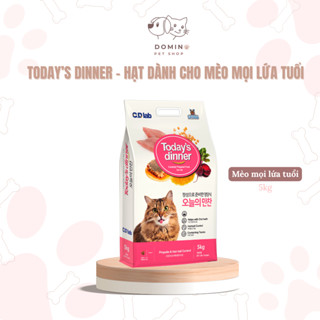 [CHẤT LƯỢNG-GIÁ RẺ] [5KG] Thức ăn cho mèo - Đồ ăn cho mèo mọi lứa tuổi Today’s Dinner 5kg