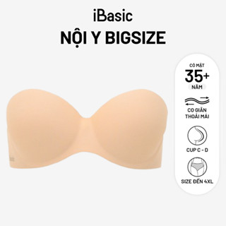 Áo ngực cup ngang iBasic có gọng không dây Big size 38-40