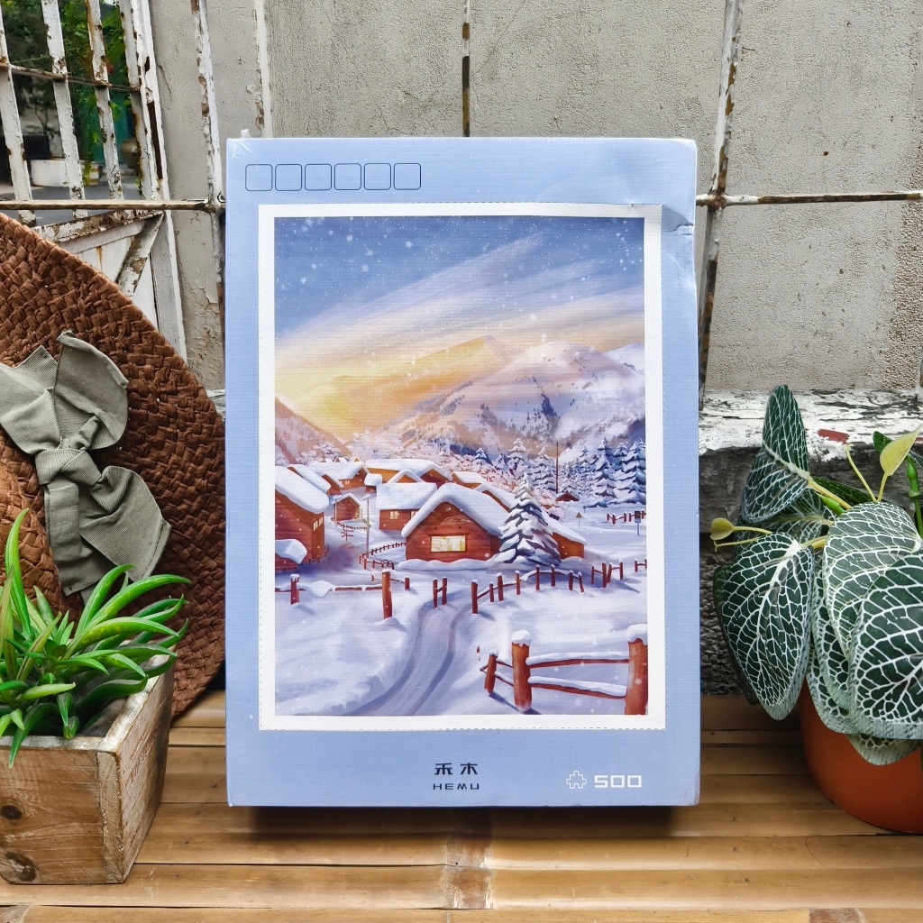 (Có sẵn) Tranh ghép hình puzzle 500 mảnh "Hemu", Ber
