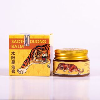  Cao gừng  vàng xoa bóp lọ 20g Saothaiduong Balm 