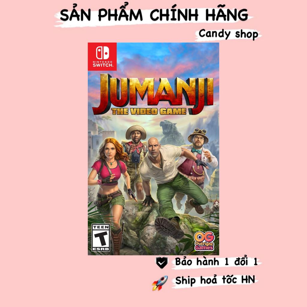 Băng game Jumanji: The Video Game Nintendo Switch