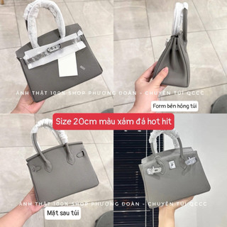 [BK] Túi Công sở size 20cm-25cm- 30cm da hạt gạo khoá trắng