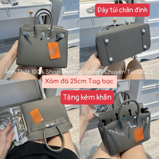 [BK] Túi Công sở size 20cm-25cm- 30cm da hạt gạo khoá trắng