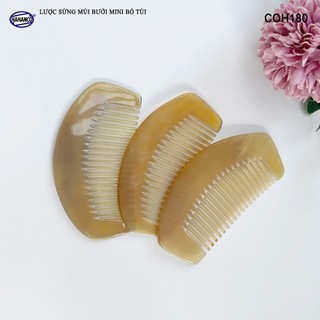Lược sừng mini đẹp (Size: XS - 9cm) - COH180