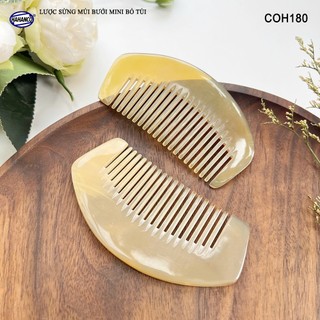 Lược sừng mini đẹp (Size: XS - 9cm) - COH180