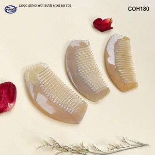 Lược sừng mini đẹp (Size: XS - 9cm) - COH180