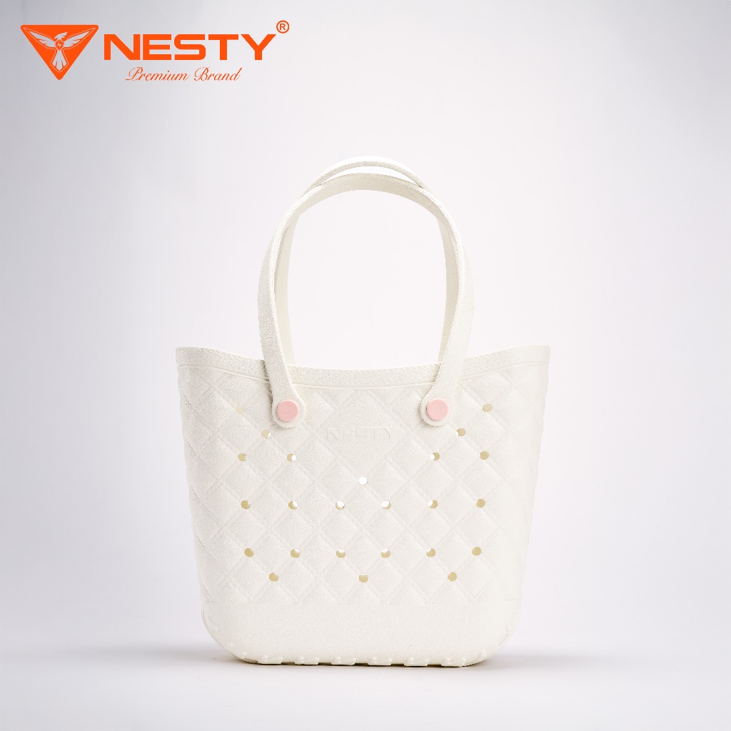 Túi Xách Nữ NESTY Size Lớn Kiểu Dáng Dễ Thương Hoa Văn Caro ( KO2 )