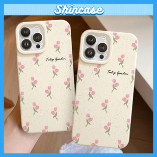  Ốp Lưng iPhone Mềm Thân Thiện Môi Trường Pink Tulip Chống Sốc Bảo Vệ Cam -iP 7 8 X XS 11 12 13 14 15 16 17 Plus Pro Max 