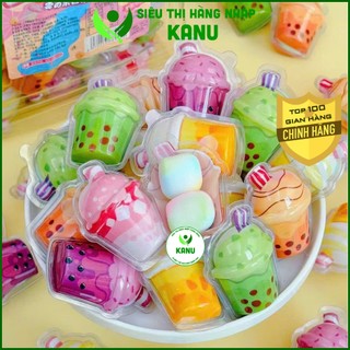   Combo 10 cái  Kẹo bông cốc trà sữa & gậy ma thuật Chaogandong 