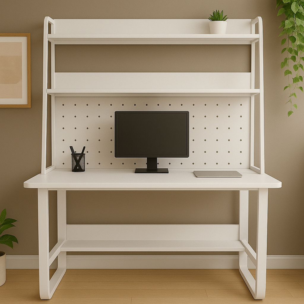 Bàn làm việc văn phòng có kệ sách BKT120 , bàn học , để máy vi tính cao cấp - Nội Thất Giá Xưởng | BigBuy360 - bigbuy360.vn