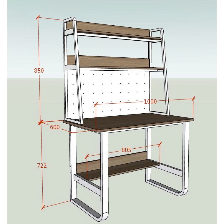 Bàn làm việc văn phòng có kệ sách BKT120 , bàn học , để máy vi tính cao cấp - Nội Thất Giá Xưởng | BigBuy360 - bigbuy360.vn