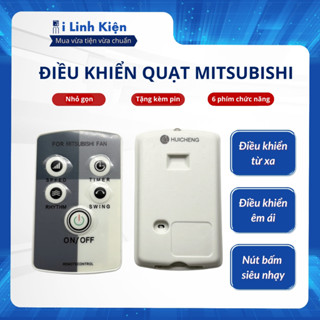 Điều khiển quạt mitsubishi cho quạt cây và quạt treo tường chất lượng cao.