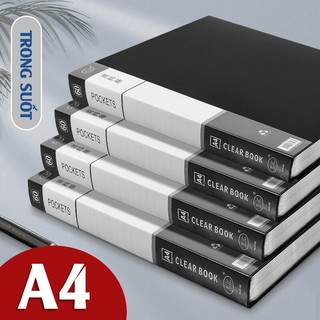  File Lá Đựng Tài Liệu A4 Nhiều Ngăn Bìa Nhựa Dày Dặn Sắp Xếp Giấy Tờ Ngăn Nắp Cho Học Sinh 