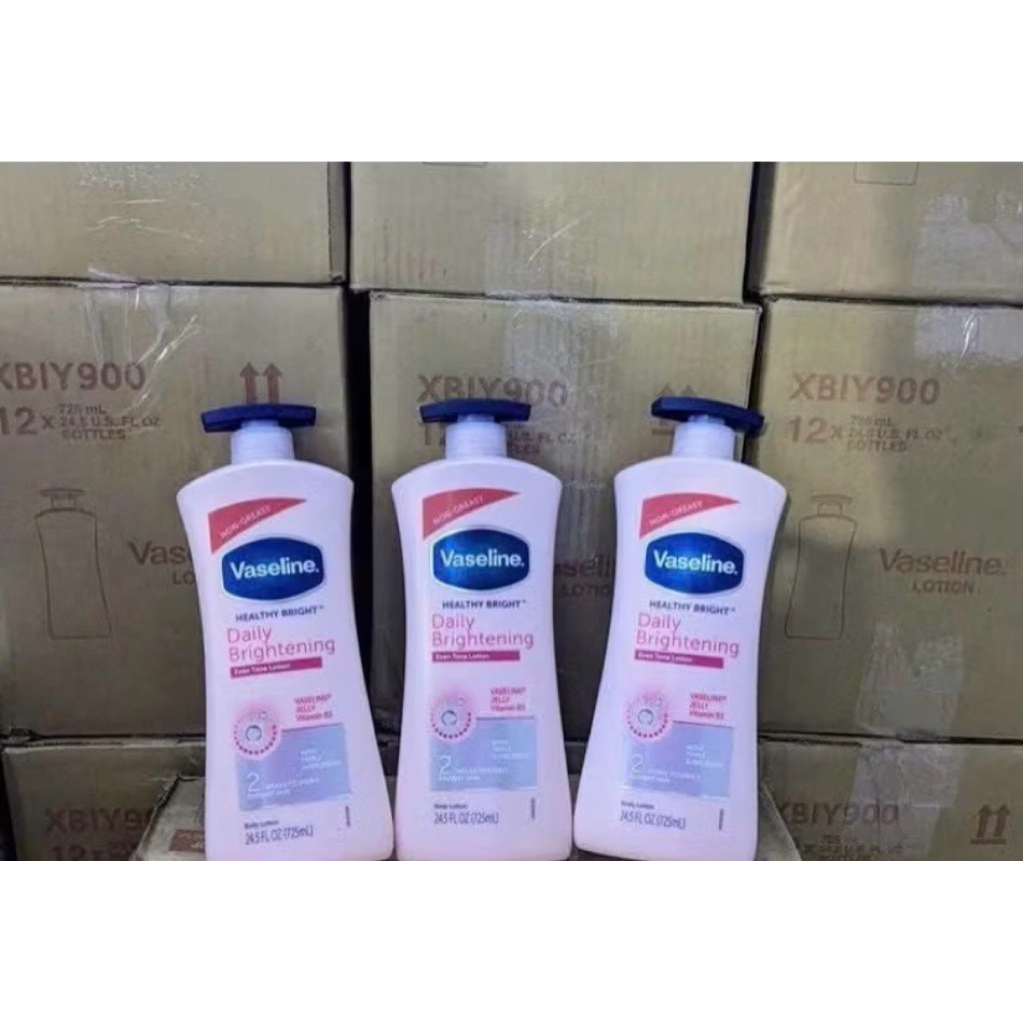 Sữa dưỡng thể Vaseline Healthy Bright 725ml mẫu mới-chuẩn mỹ