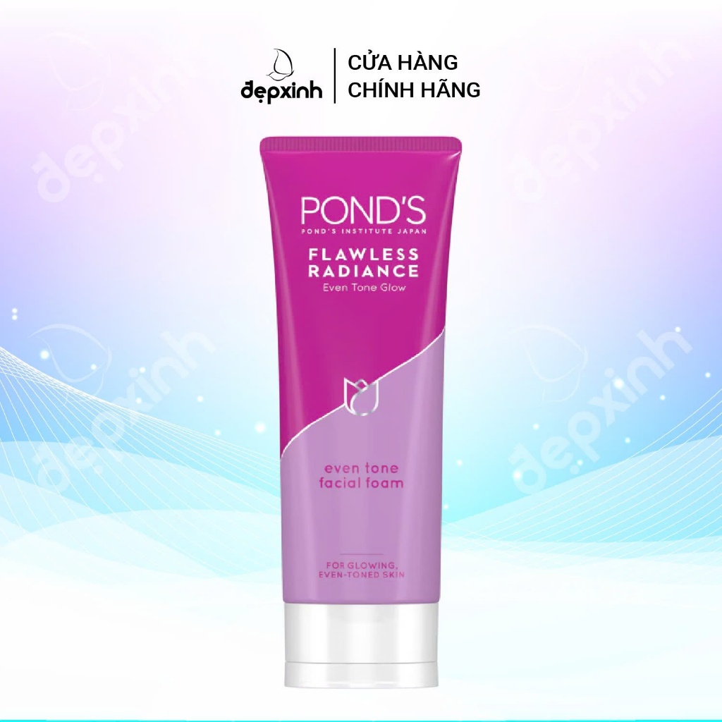 Sữa rửa mặt sáng da Ponds Flawless White 100g